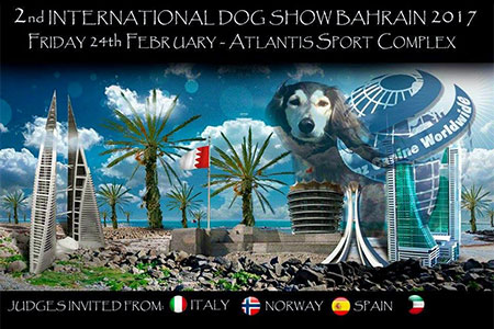 Giudice al Dog Show Bahrain
