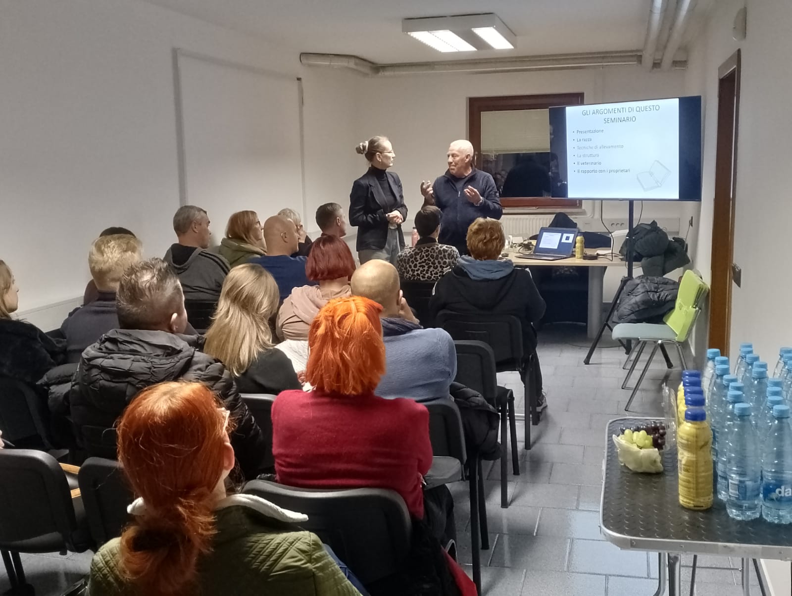 Stefano Bartolini ha tenuto in seminario in Slovenia